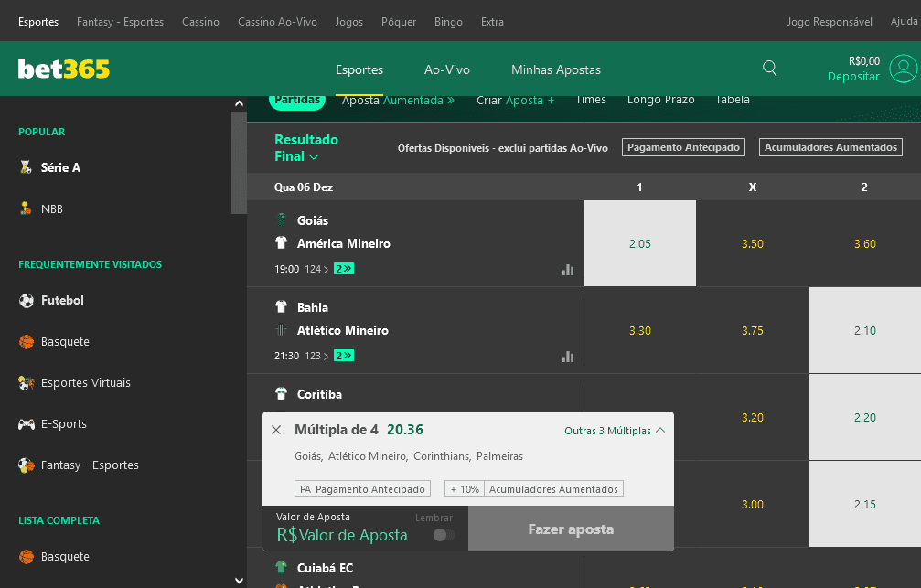 passo a passo para fazer apostas multiplas na bet365