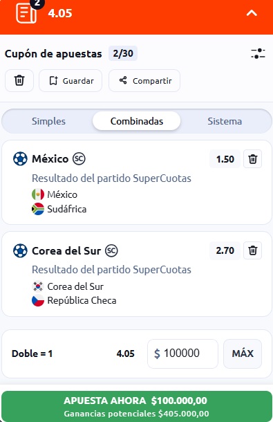 Apostar al Mundial