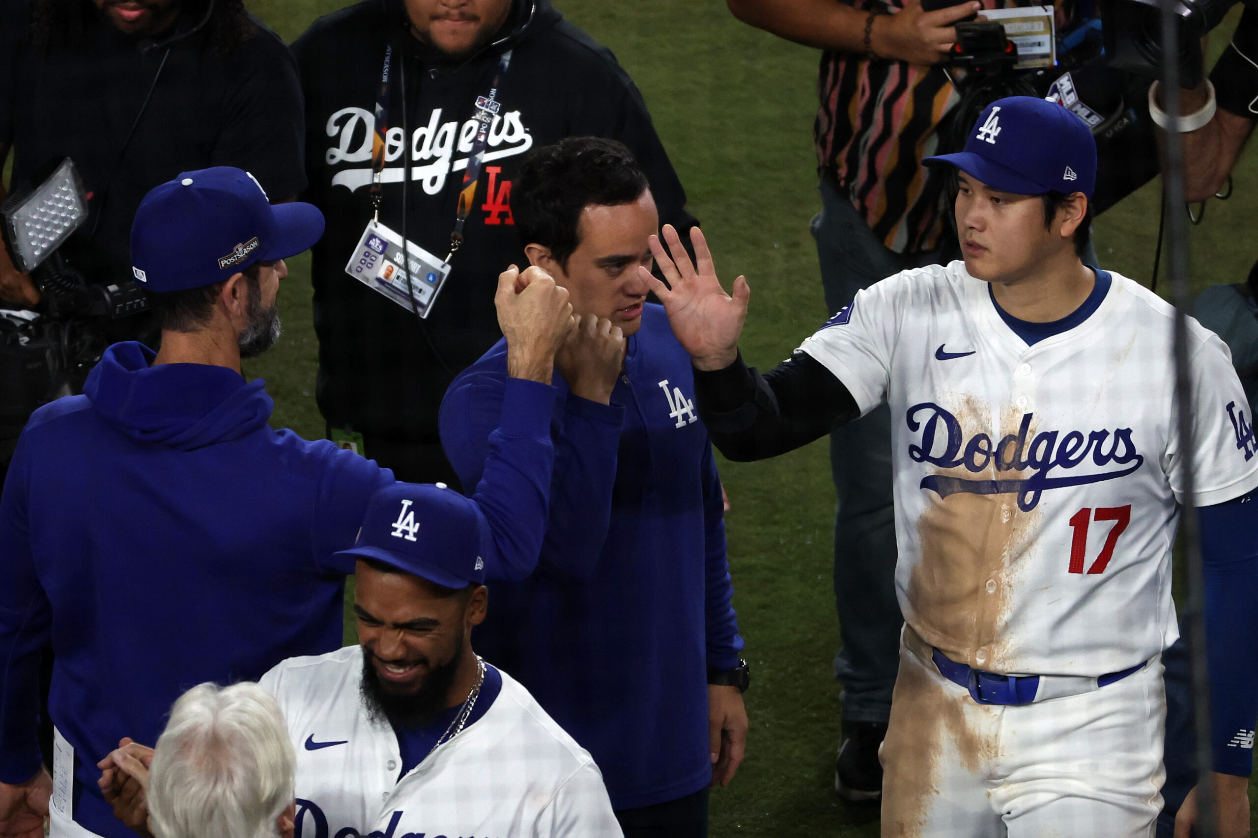 Shohei Ohtani in Dodgers vs Mets