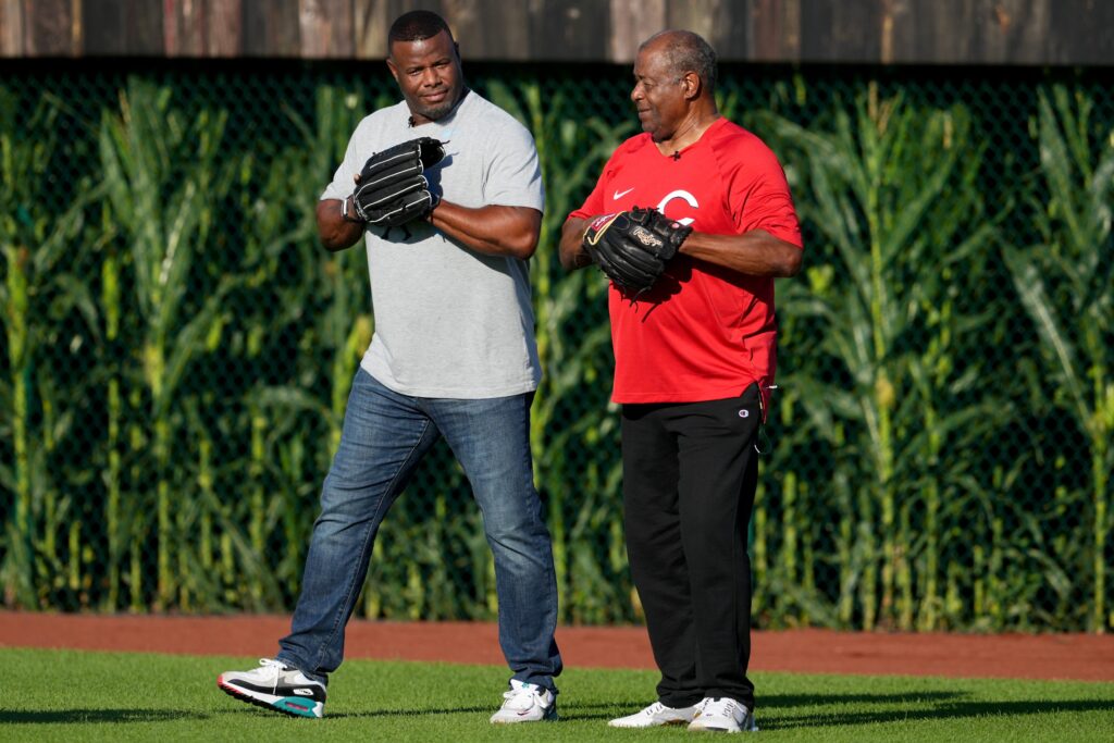 Father and son duo Ken Griffey Sr. and Ken Griffey Jr.