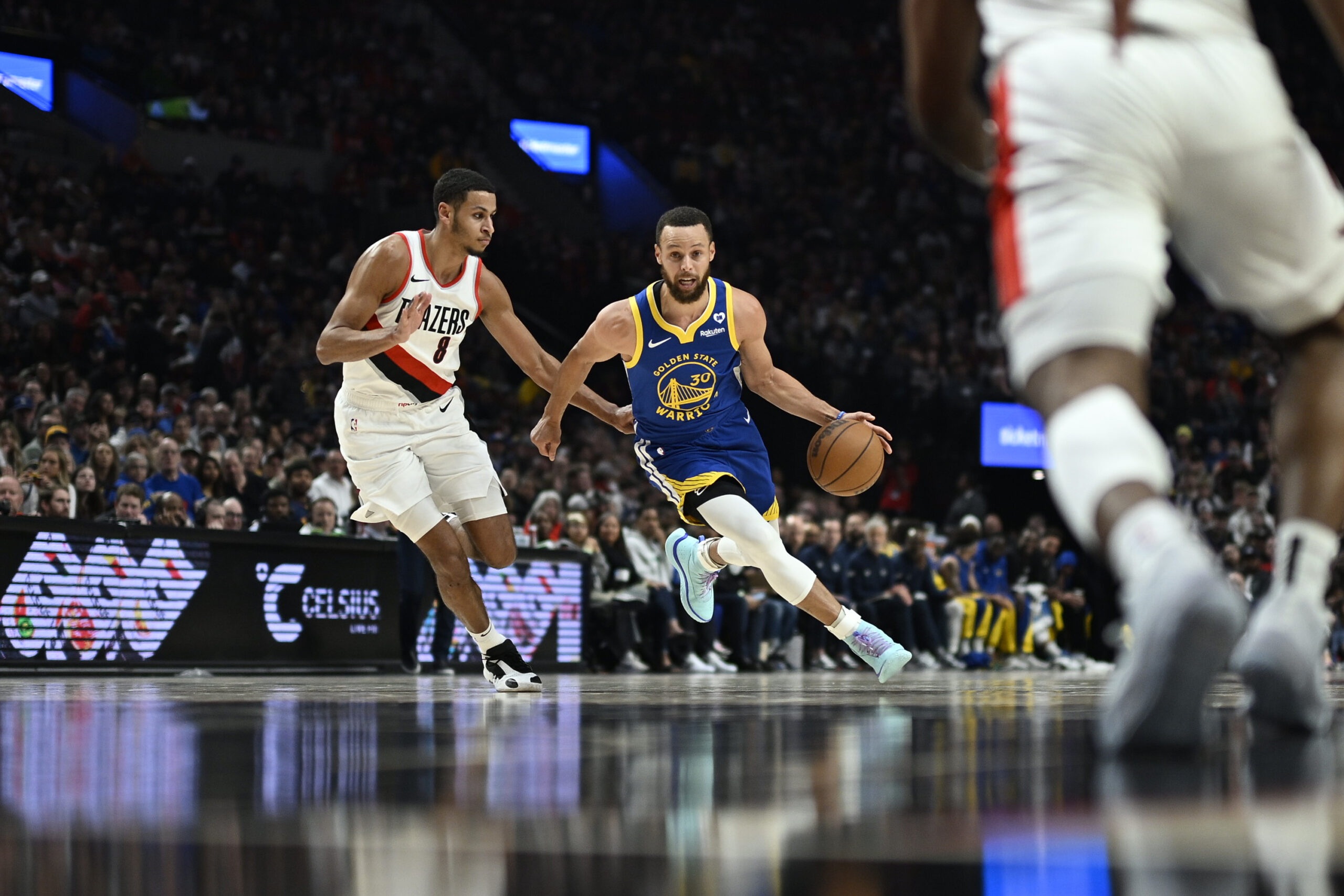 Warriors vs Trail Blazers