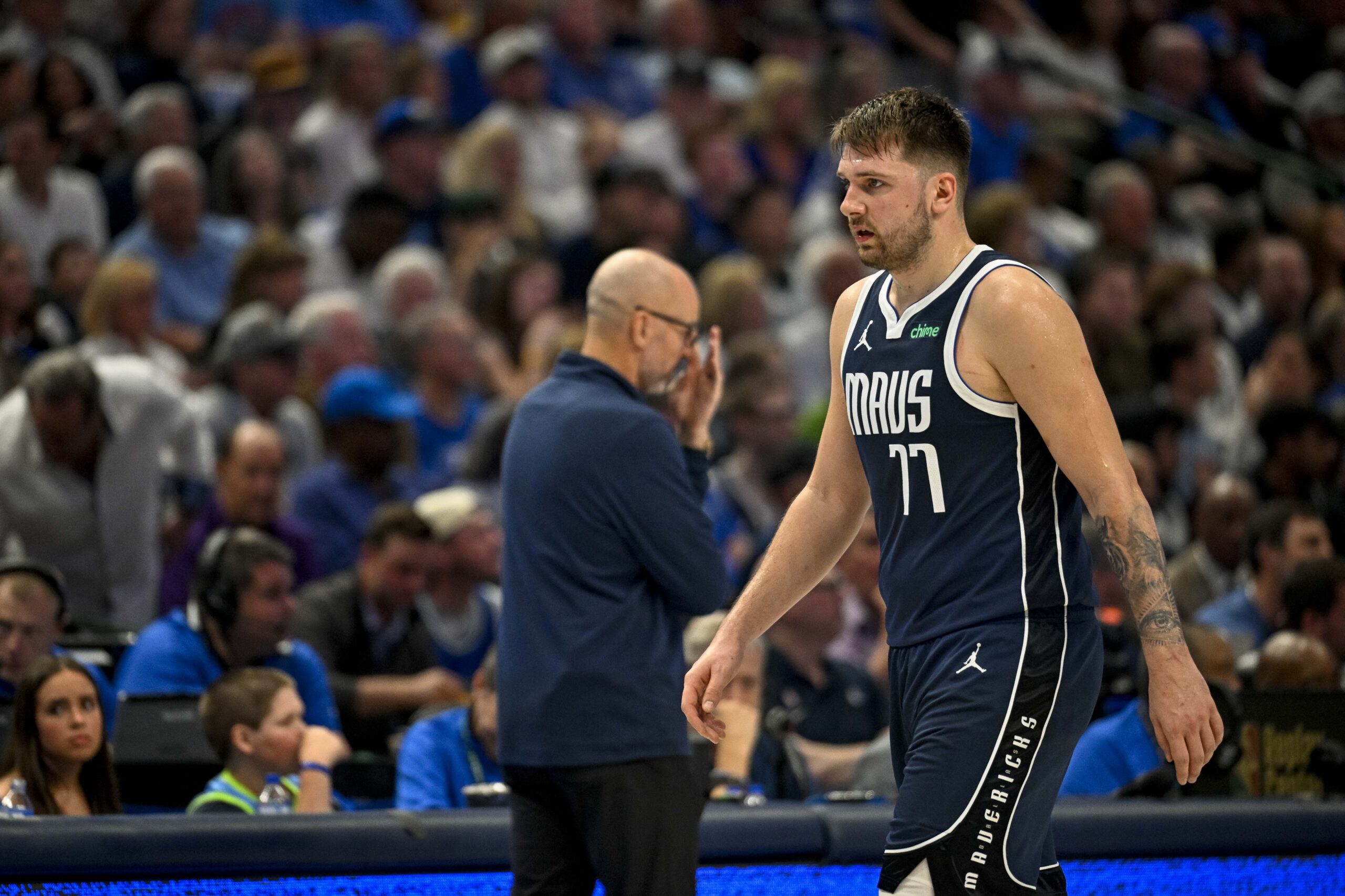 Luka Doncic and Jason Kidd