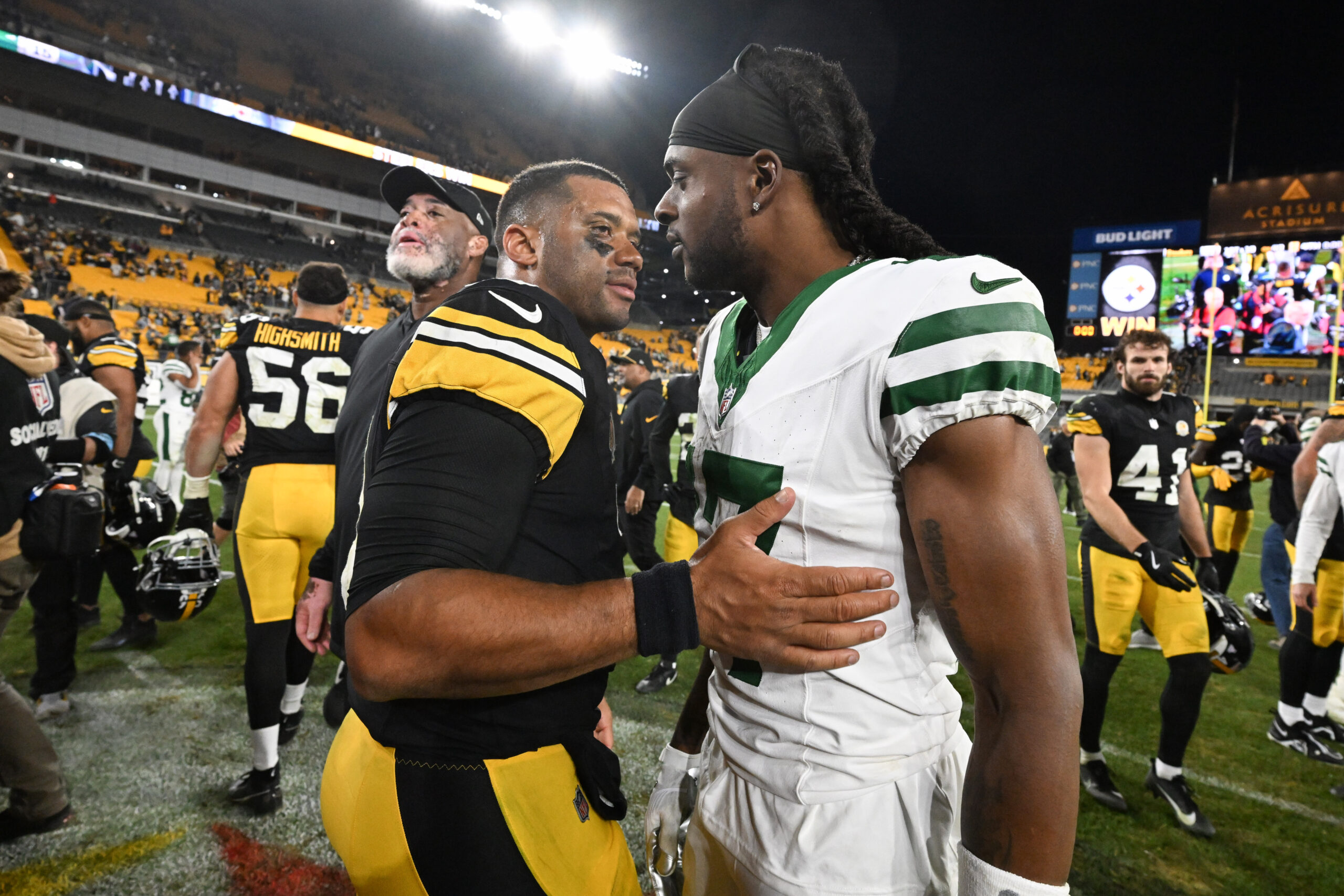 Jets vs. Steelers Match Player Stats: Russell Wilson shines on Steeler’s debut, Davante Adams’ Jets debut spoiled