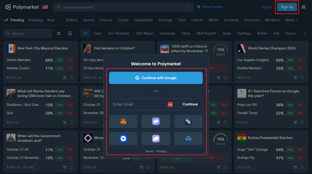 Polymarket Account Setup, Payments, and Getting Started