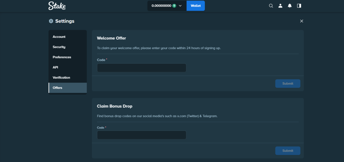 How to Redeem a Stake Bonus Drop Code Today