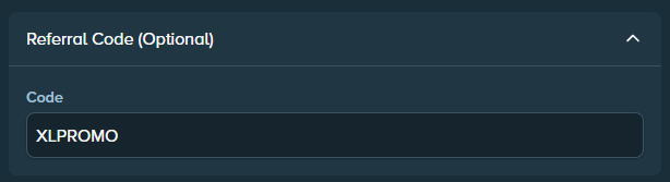 stake referral code
Enter code