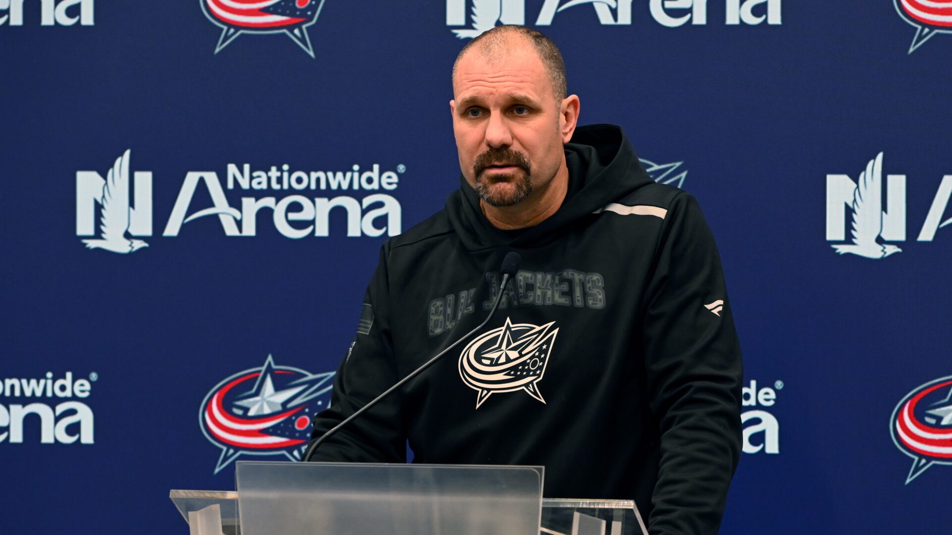 Brad Larsen Blue Jackets