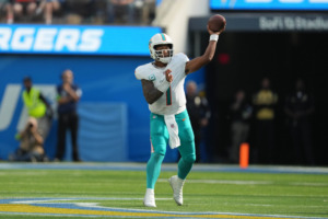 Tagovailoa, joueur de l'AFC en NFL