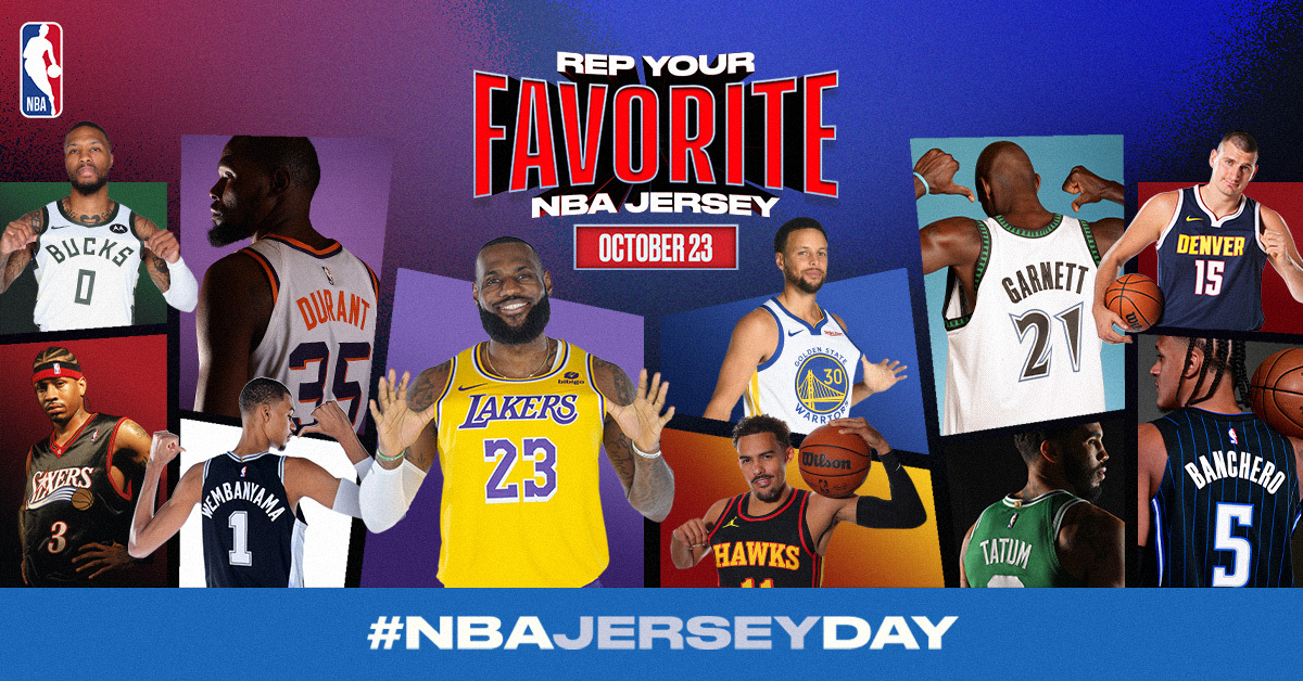 nba jersey day