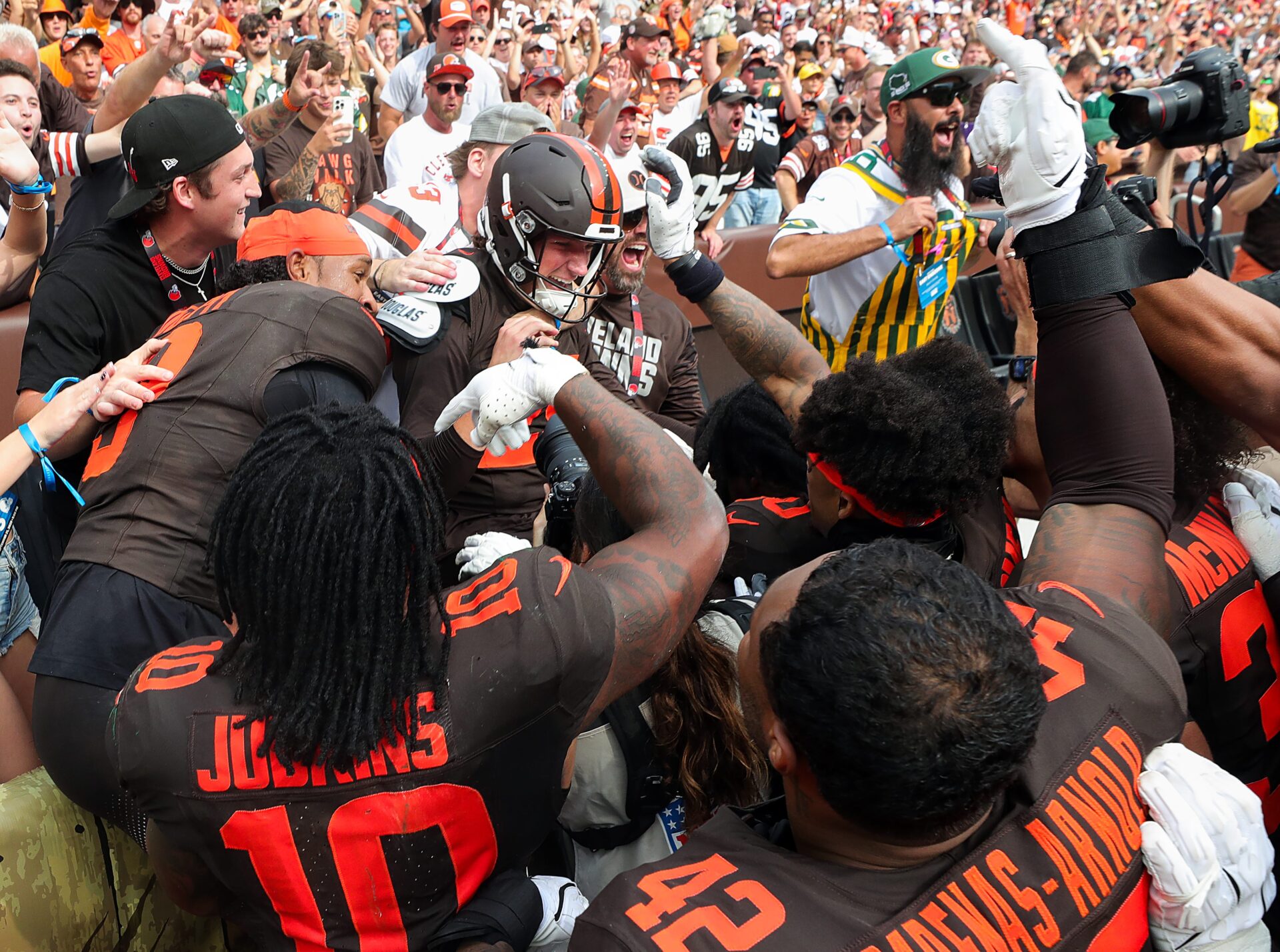 Browns Packers