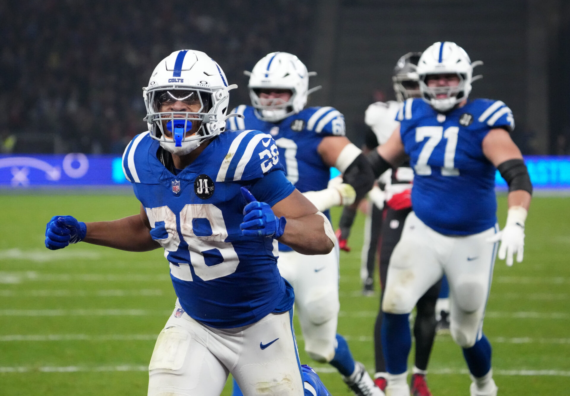 Week 10 NFL 2025 : Jonathan Taylor, Stafford, Lamar Jackson et Achane signent des performances historiques