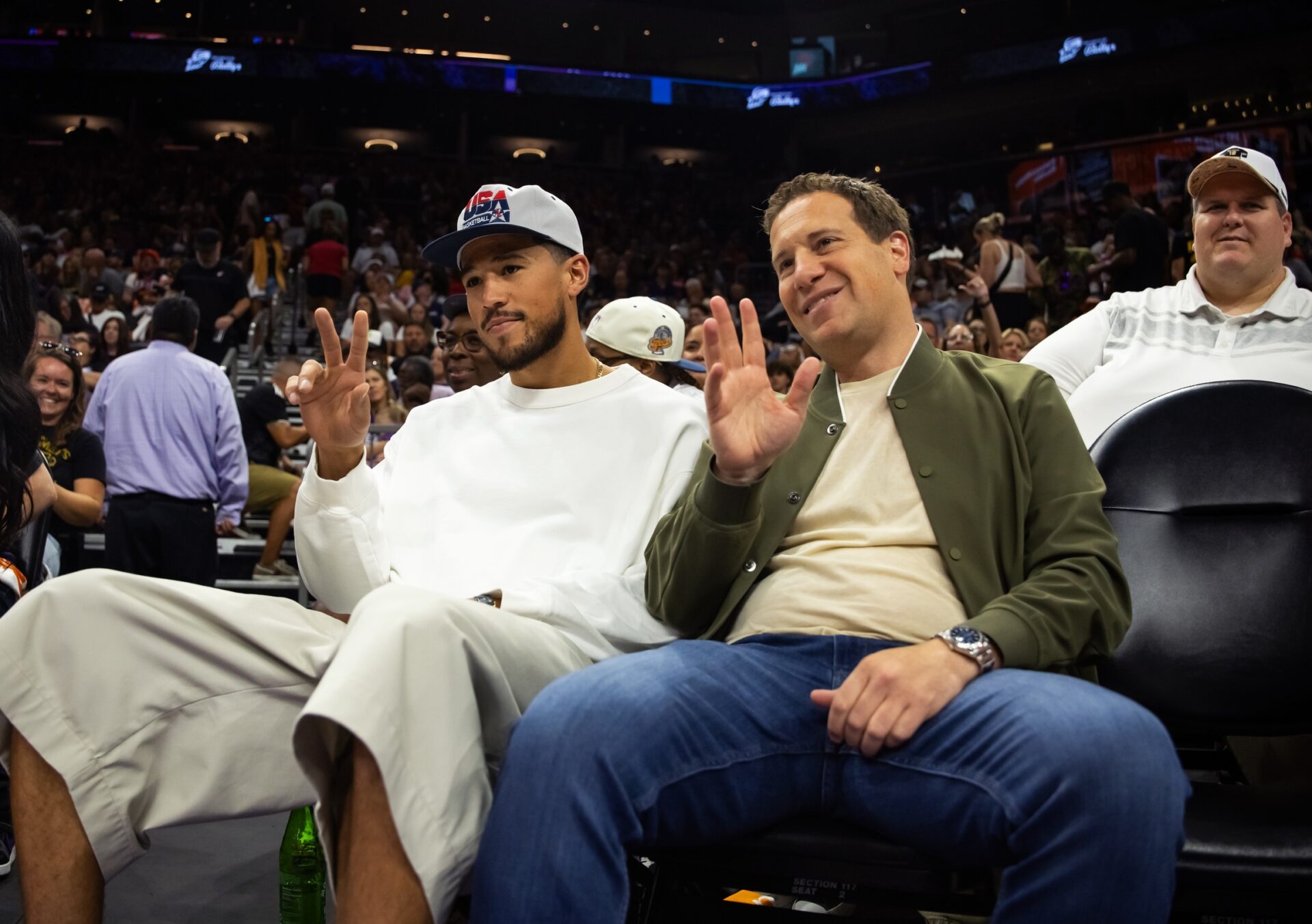 NBA Phoenix Suns Devin Booker Mat Ishbia Kevin Durant