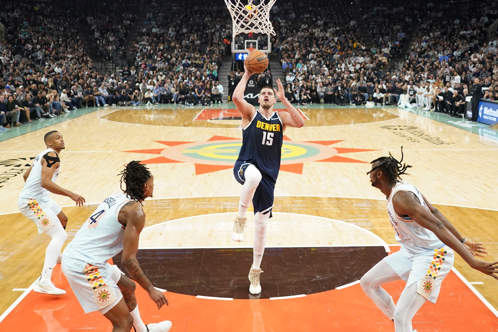 NBA Cup Denver Nuggets Spurs Victor Wembanyama Nikola Jokic Giannis Antetokounmpo