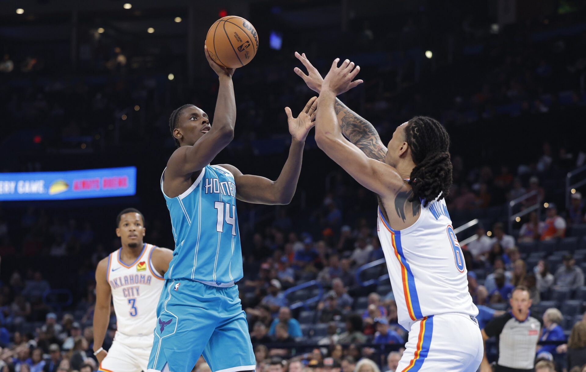 NBA Charlotte Hornets Moussa Diabaté Ryan Kalkbrenner Charles Lee