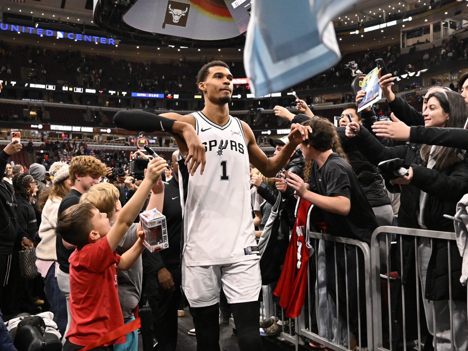 Victor Wembanyama Mitch Johnson San Antonio Spurs NBA