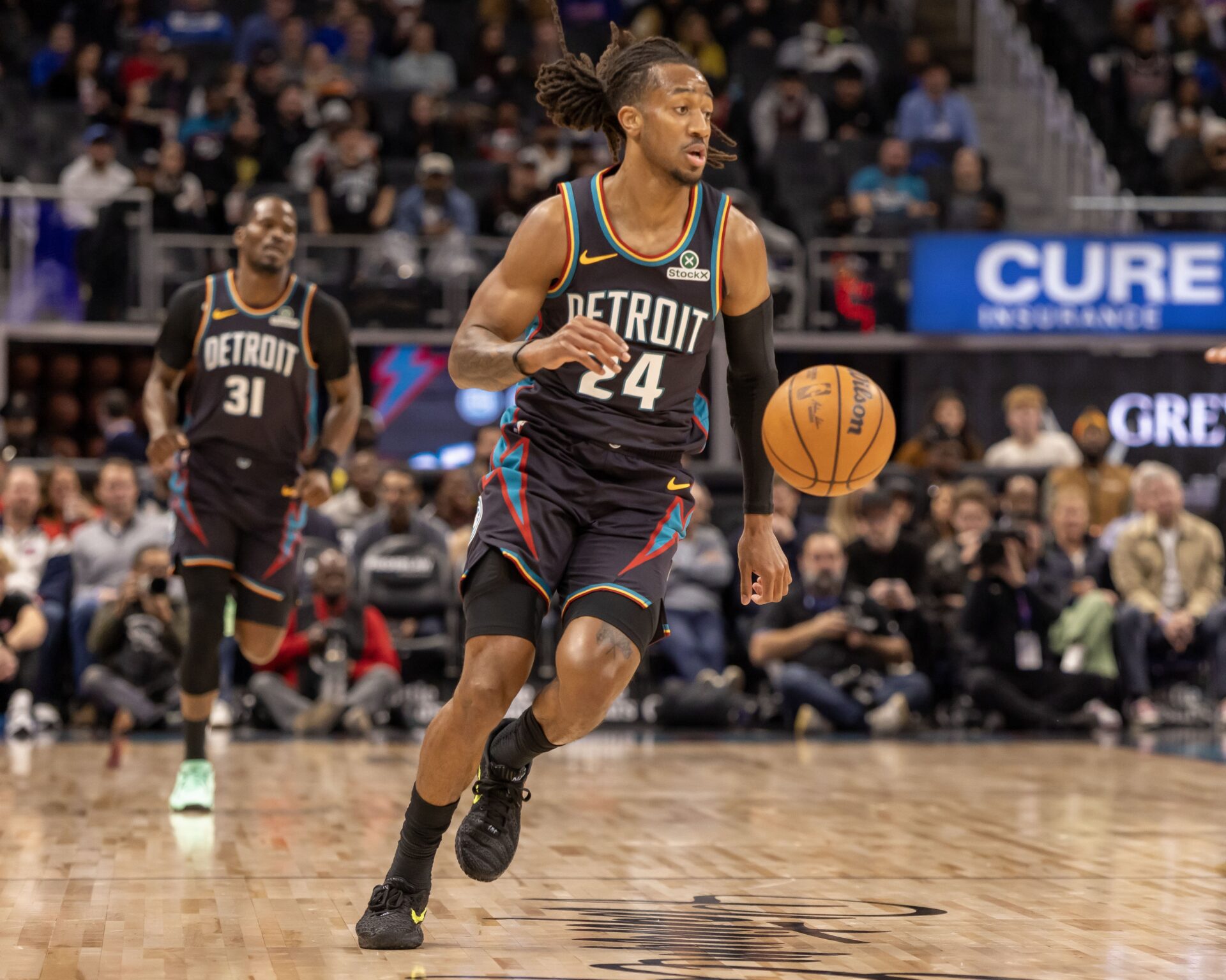 NBA Detroit Pistons Cade Cunningham Daniss Jenkins