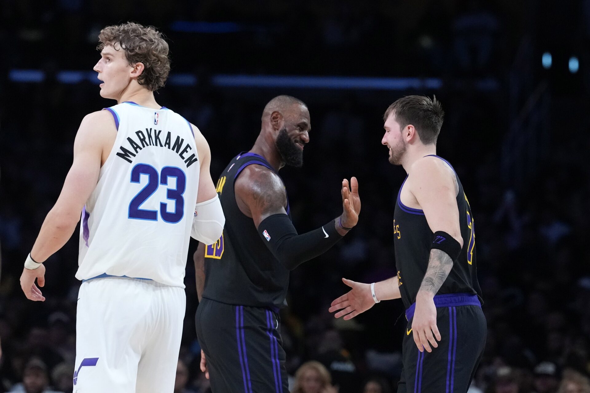 Luka Doncic LeBron James
