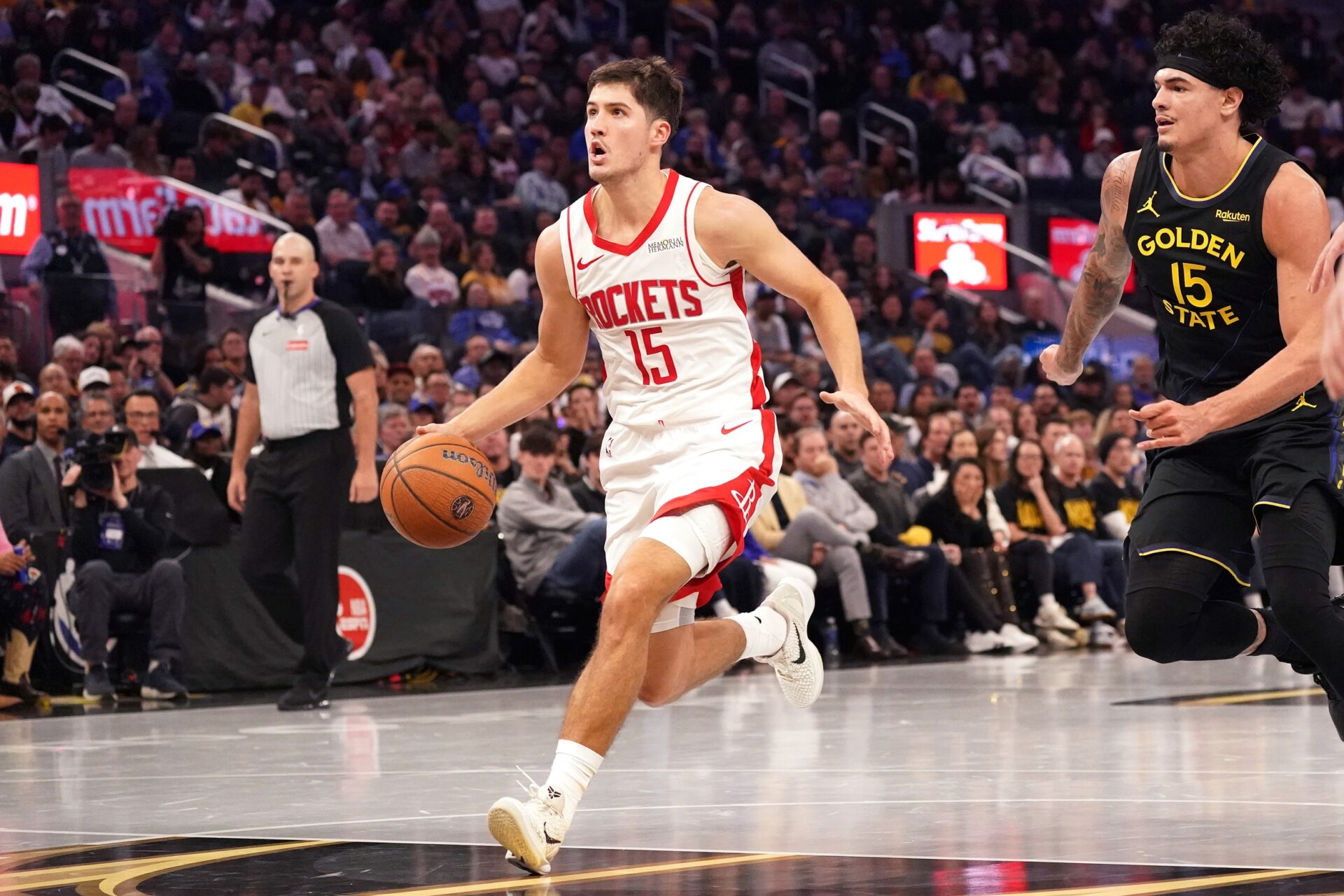 NBA Houston Rockets Reed Sheppard Kevin Durant Alperen Sengun