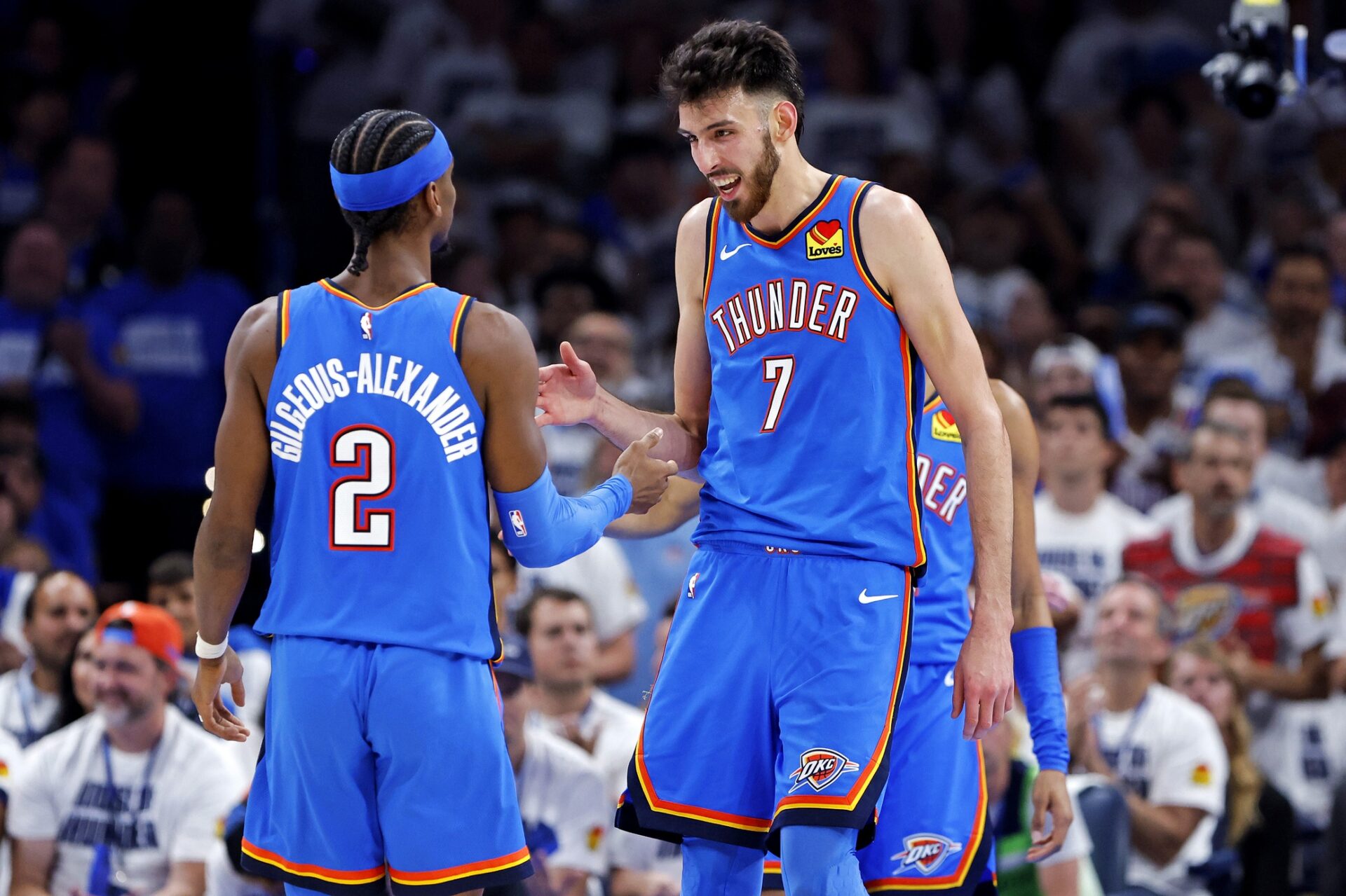 NBA Oklahoma City Thunder Chet Holmgren Shai Gilgeous-Alexander