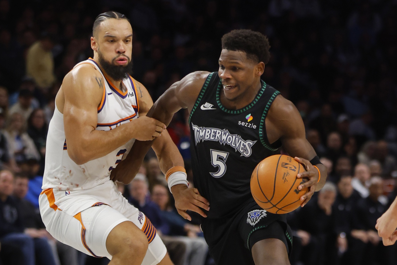 NBA Anthony Edwards Russell Westbrook Rudy Gobert Maxime Raynaud