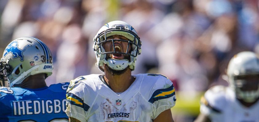 Keenan Allen assina extensão com os Chargers