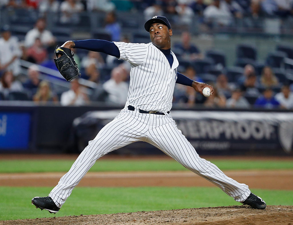 Aroldis Chapman registra arremesso de 105.1 mph