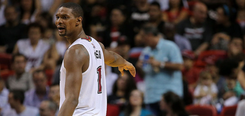 Chris Bosh é astro do Miami Heat