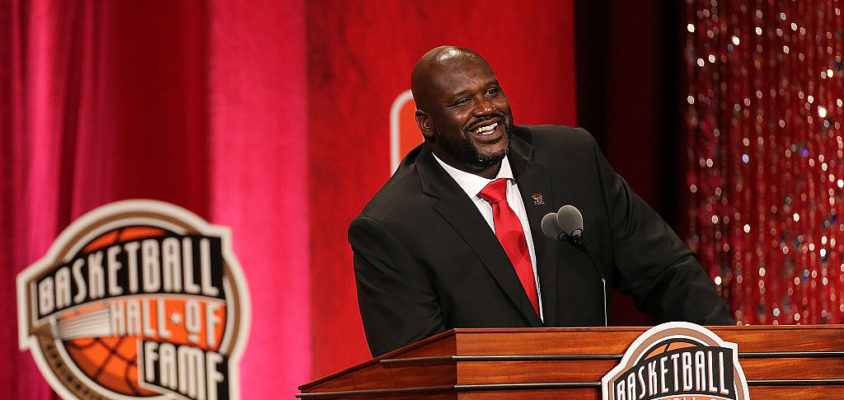 Shaquille O'Neal é introduzido no Hall da Fama do Basquete