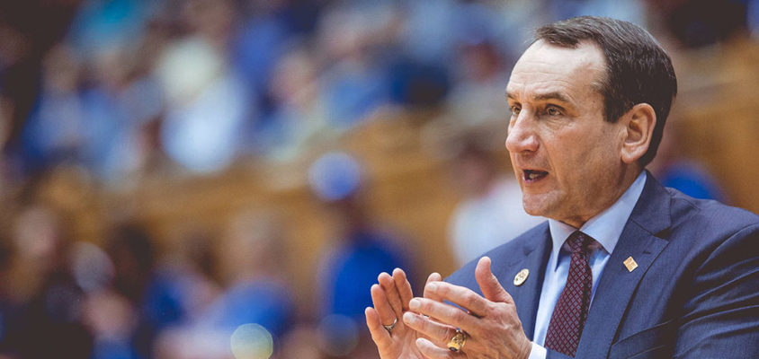 Mike Krzyzewski passará por cirurgia nas costas