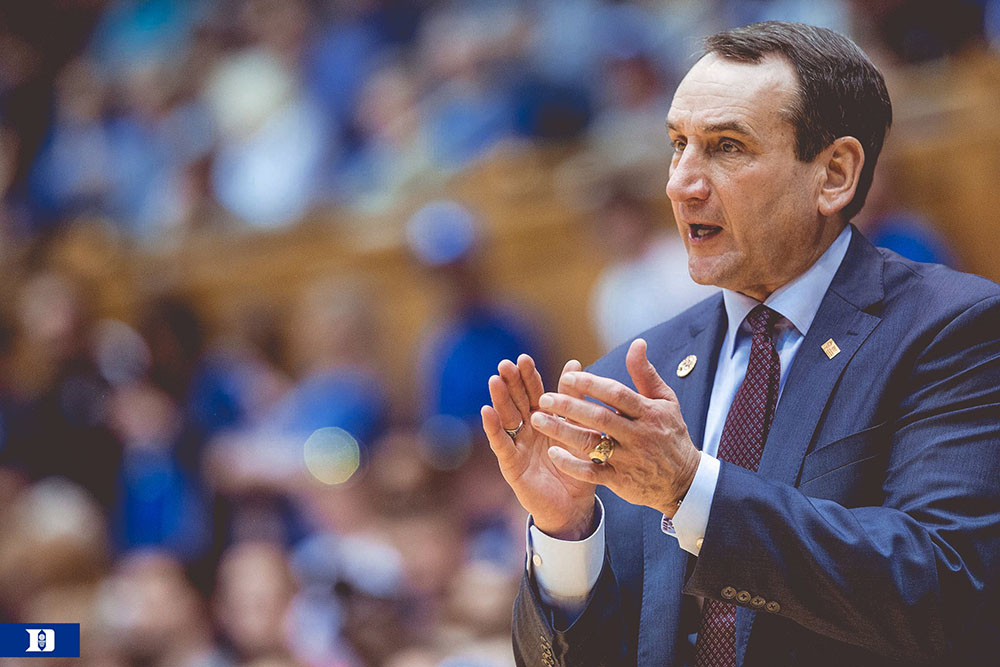 Mike Krzyzewski passará por cirurgia nas costas