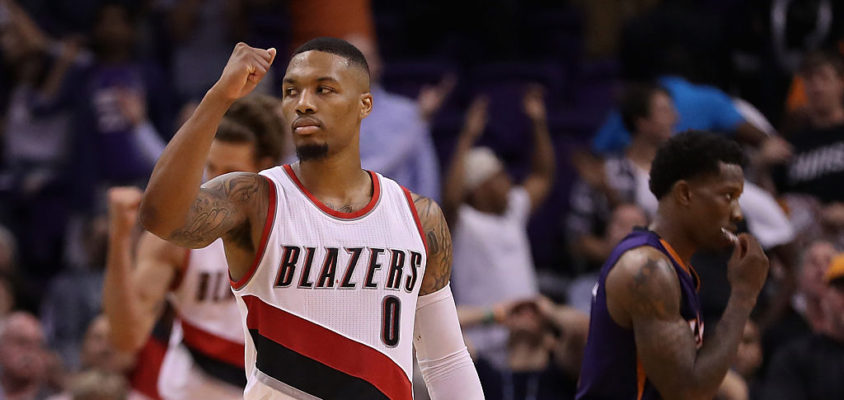 Damian Lillard é estrela do Portland Trail Blazers