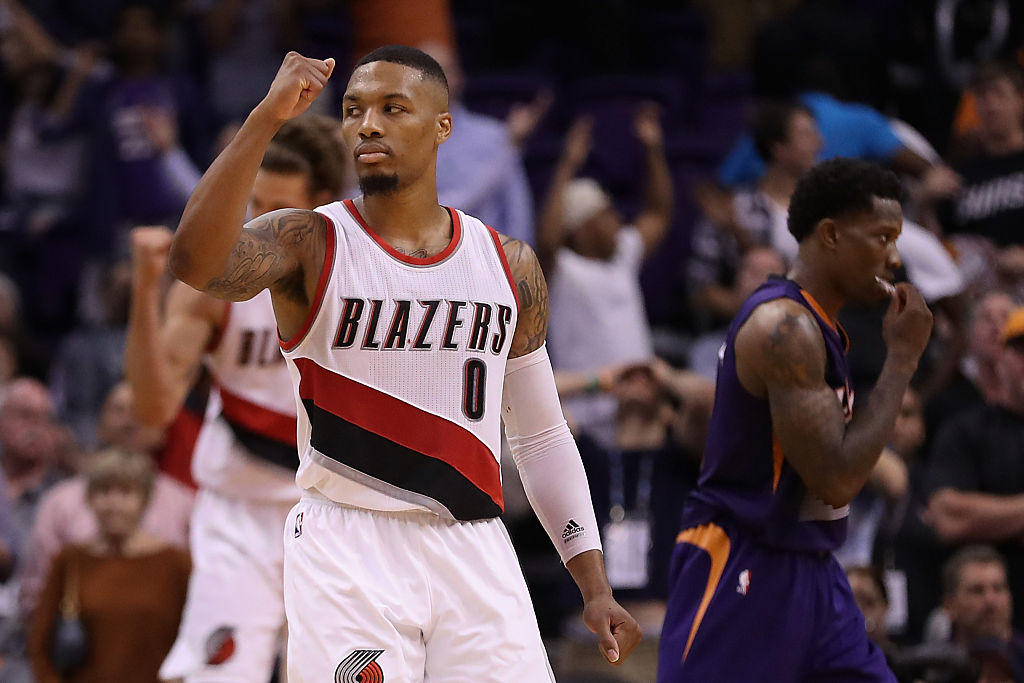 Damian Lillard é estrela do Portland Trail Blazers