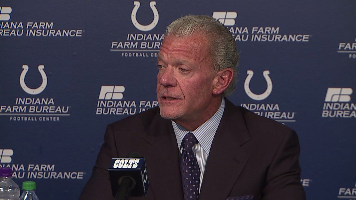 Jim Irsay é dono do Indianapolis Colts