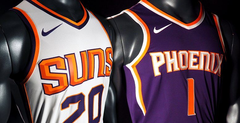 Uniforme Nike dos Suns