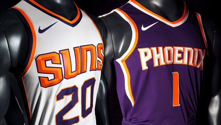 Uniforme Nike dos Suns