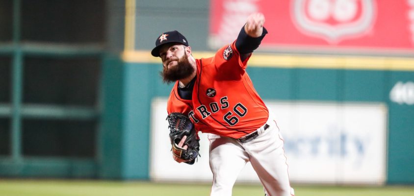 Dallas Keuchel dá show e Astros vencem Yankees por 2 a 0