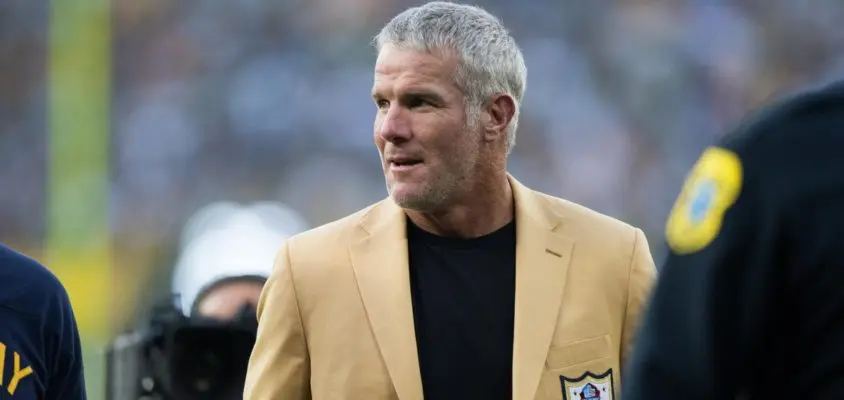 Brett Favre e Aaron Rodgers deixam desavenças de lado