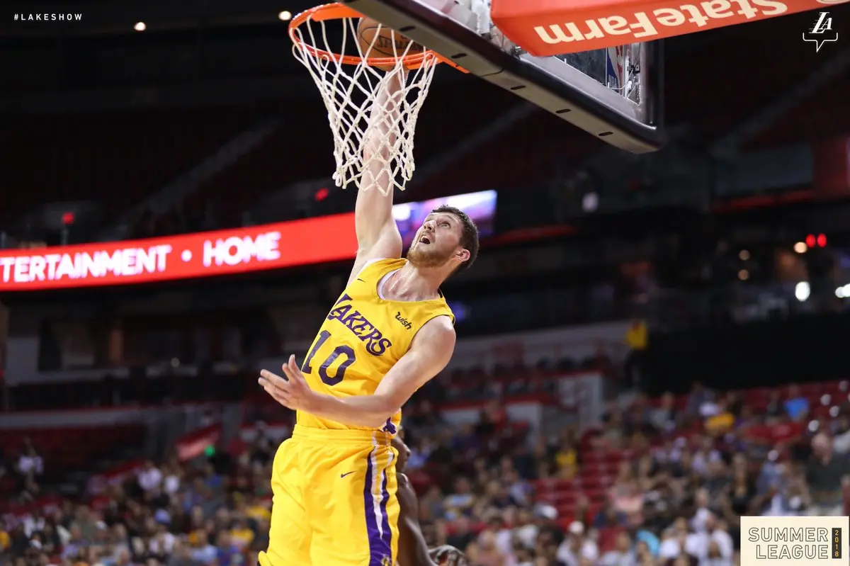 Mykhailiuk é destaque na vitória dos Lakers na Summer League