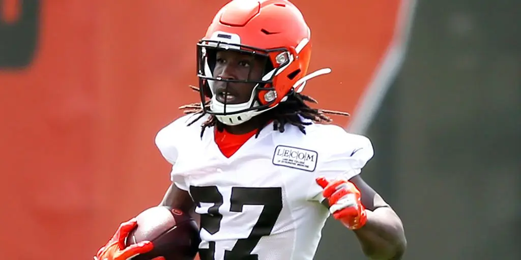 Running back do Cleveland Browns Kareem Hunt