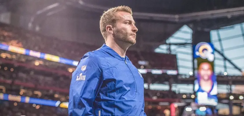 Sean McVay, head coach do Los Angeles Rams