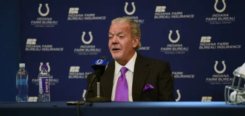 Proprietário do Indianapolis Colts, Jim Irsay