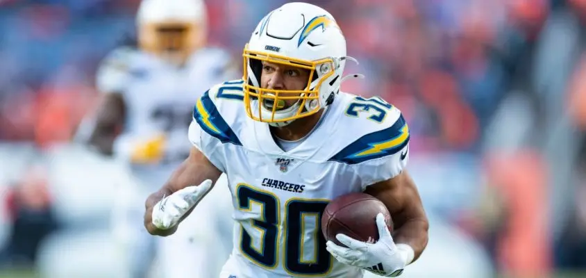 Running back do Los Angeles Chargers Austin Ekeler