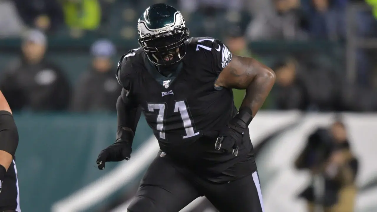 Left tackle do Philadelphia Eagles Jason Peters