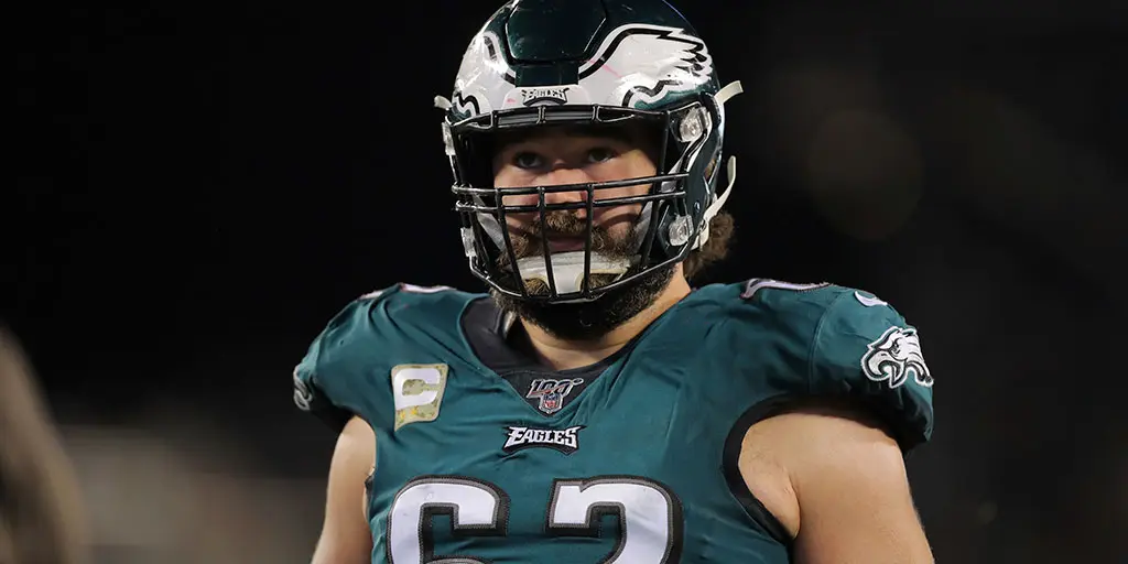 Philadelphia Eagles center Jason Kelce