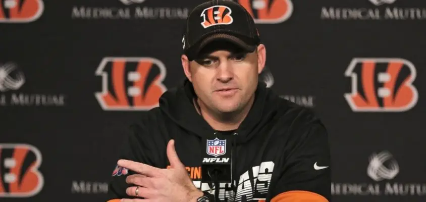 Zac Taylor head coach do Cincinnati Bengals