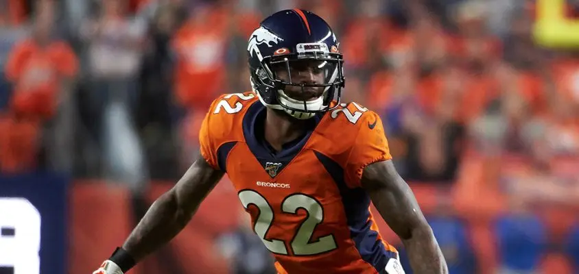 Denver Broncos safety Kareem Jackson