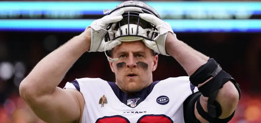 Defensive end do Houston Texans J.J. Watt