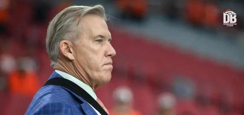 John Elway, general manager do Denver Broncos