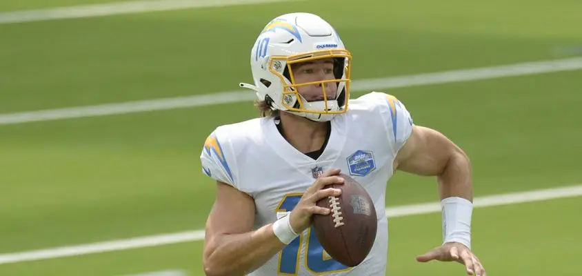 Justin Herbert Los Angeles Chargers QB Fantasy Football