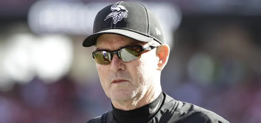 Mike Zimmer head coach Minnesota Vikings